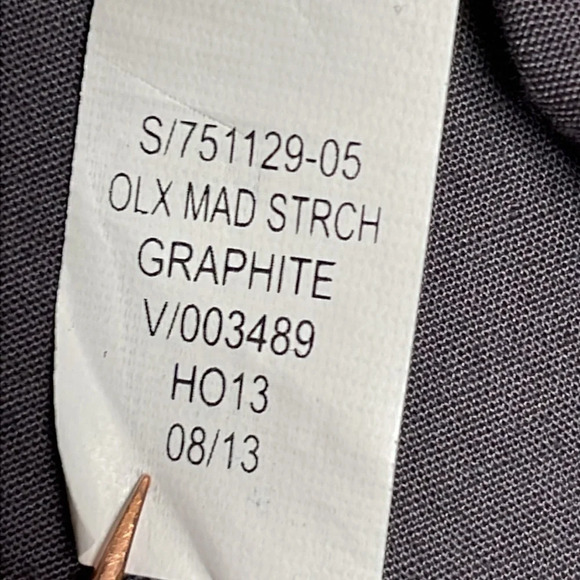 Old Navy Long Sleeve Button Down Shirt Graphite Gray M - Picture 14 of 16